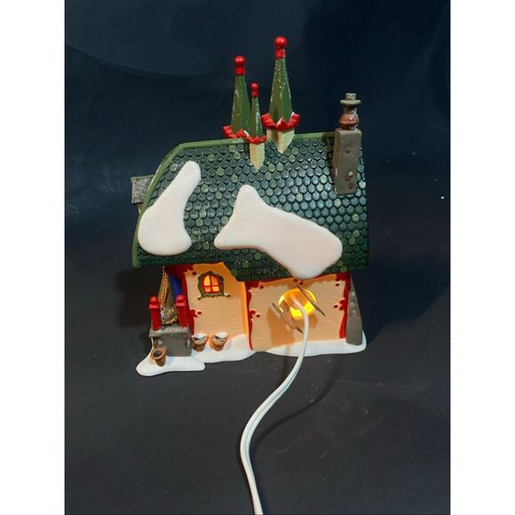 Department 56 North Pole Village "Santa's Light Shop" - Picture 5 of 7